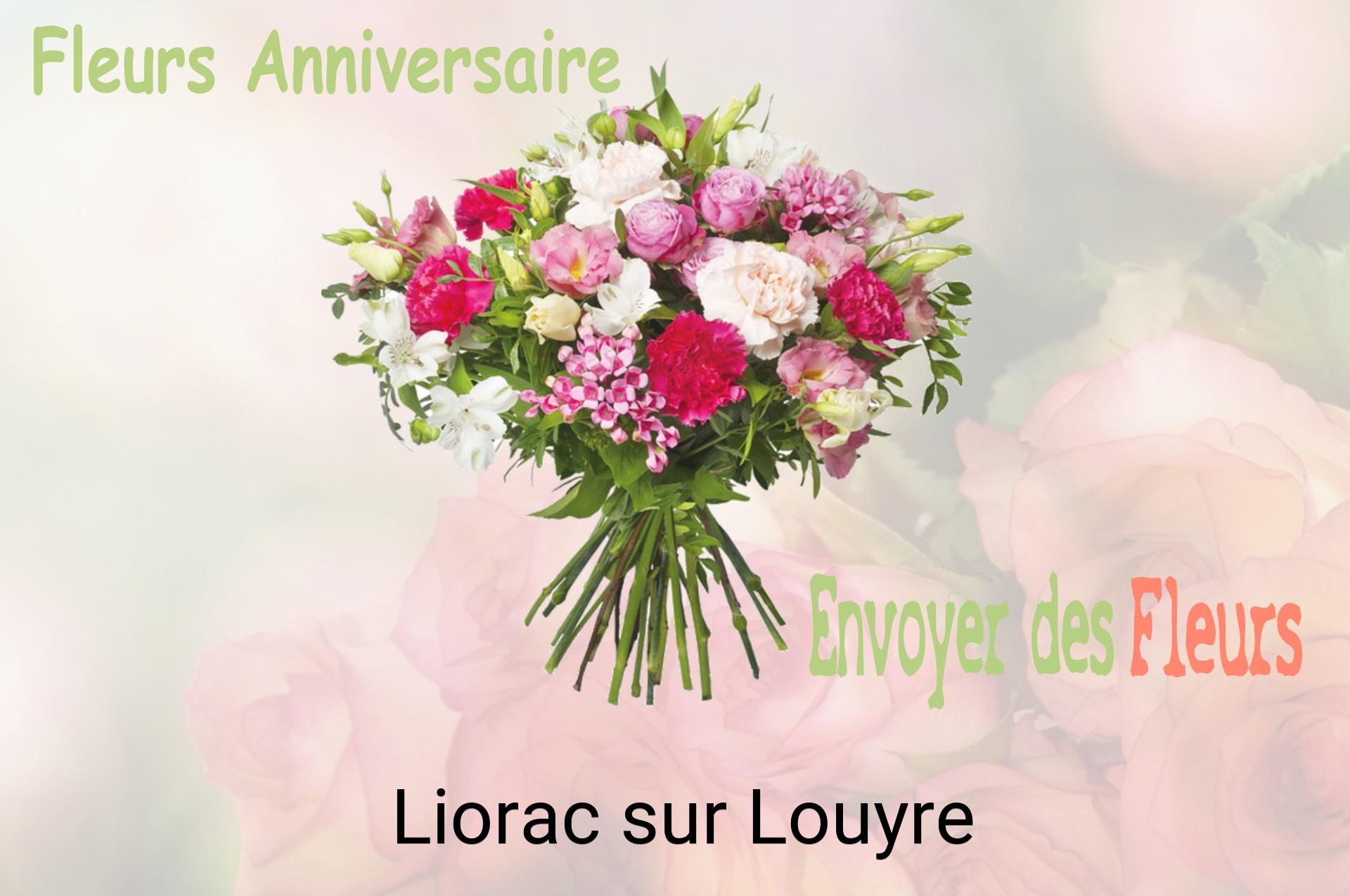 Bouquet de fleurs d’anniversaire livré à Liorac-sur-Louyre