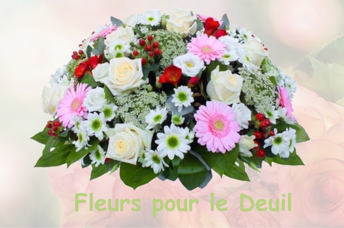 fleurs deuil LIORAC-SUR-LOUYRE